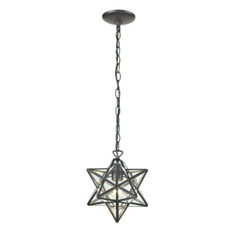 Star One Light Mini Pendant in Oil Rubbed Bronze (45|145-002)