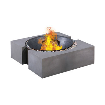 Volcano Fire Pit in Gray (45|157-084)