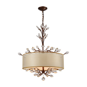 Asbury Four Light Chandelier in Spanish Bronze (45|16292/4)