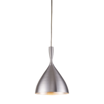 Spun Aluminum One Light Mini Pendant in Aluminum (45|17042/1ALM)