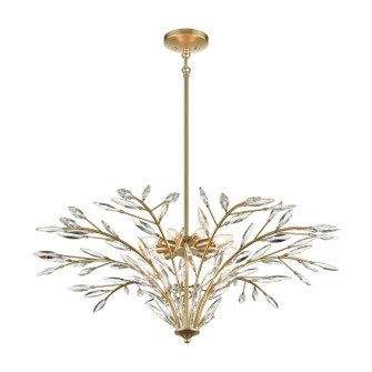 Flora Grace Nine Light Chandelier in Champagne Gold (45|18296/9)