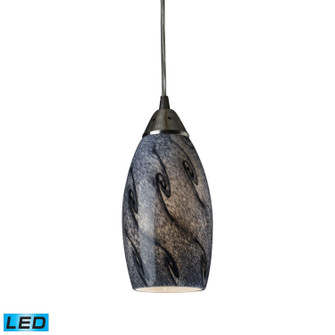 Galaxy LED Mini Pendant in Satin Nickel (45|20001/1SG-LED)