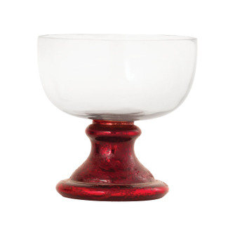 Melrose Bowl in Antique Red Artifact, Clear, Clear (45|209048)