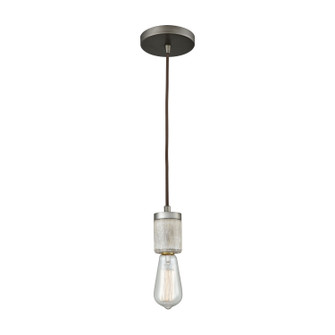 Socketholder One Light Mini Pendant in Weathered Zinc (45|33235/1)