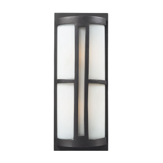 Trevot Two Light Outdoor Wall Sconce in Graphite (45|42396/2)