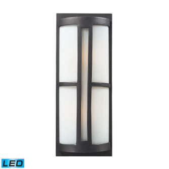 Trevot LED Outdoor Wall Sconce in Graphite (45|42396/2-LED)
