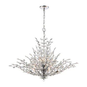 Crystique 12 Light Chandelier in Polished Chrome (45|45464/12)