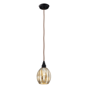 Danica One Light Mini Pendant in Oiled Bronze (45|46007/1)