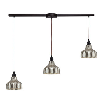 Danica Three Light Pendant in Oiled Bronze (45|46008/3L)