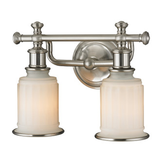 Acadia Two Light Vanity in Brushed Nickel (45|52001/2)