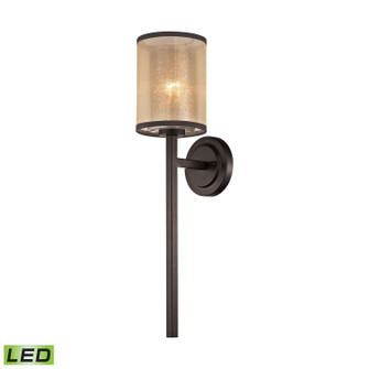 Diffusion LED Wall Sconce in Oil Rubbed Bronze (45|57023/1-LED)
