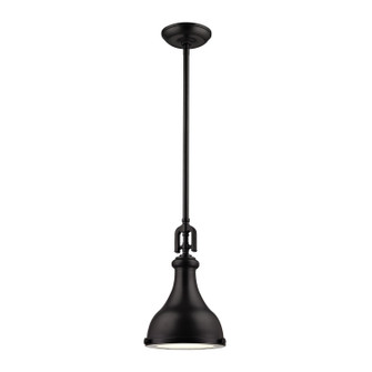 Rutherford One Light Mini Pendant in Oil Rubbed Bronze (45|57060/1)