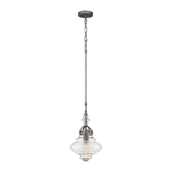 Gramercy One Light Mini Pendant in Weathered Zinc (45|66168/1)