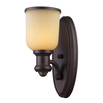 Brooksdale One Light Wall Sconce in Oil Rubbed Bronze (45|66170-1)