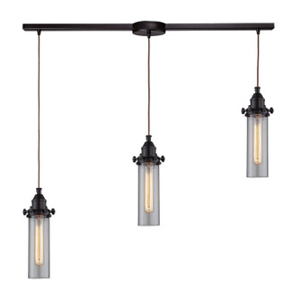 Fulton Three Light Pendant in Oil Rubbed Bronze (45|66326/3L)