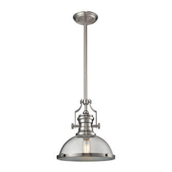 Chadwick One Light Pendant in Satin Nickel (45|67723-1)