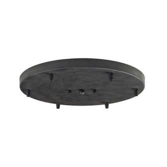 Pendant Options Six Light Pan in Dark Rust (45|6R-DR)