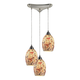 Avalon Three Light Pendant in Satin Nickel (45|73011-3)