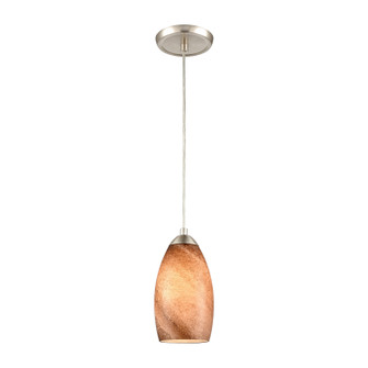 Planetario One Light Mini Pendant in Satin Nickel (45|85301/1)