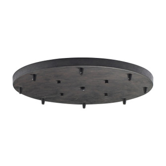 Pendant Options Eight Light Pan in Dark Rust (45|8R-DR)