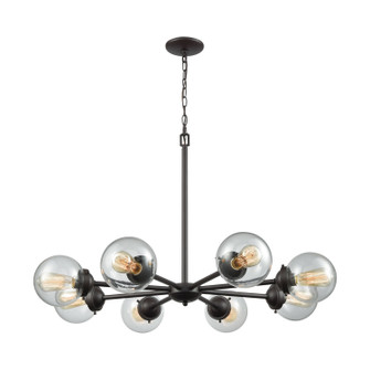 Beckett Eight Light Chandelier in Oil Rubbed Bronze (45|CN129821)