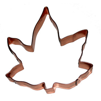 Maple Leaf Cookie Cutters (Set Of 6) in Copper (45|MPLF/S6)