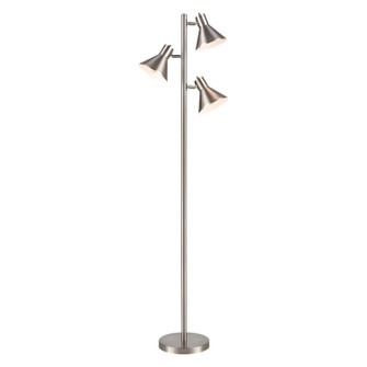 Loman LED Floor Lamp in Satin Nickel (45|S019-7279)