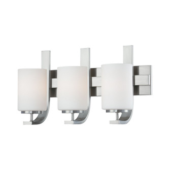 Pendenza Three Light Vanity in Brushed Nickel (45|SL715378)