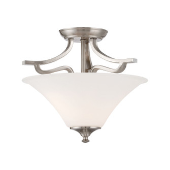 Treme Two Light Semi Flush Mount in Brushed Nickel (45|TC0020217)