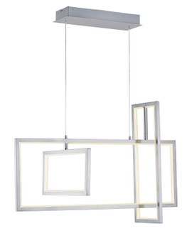 Link LED Pendant in Satin Nickel (86|E20356-SN)