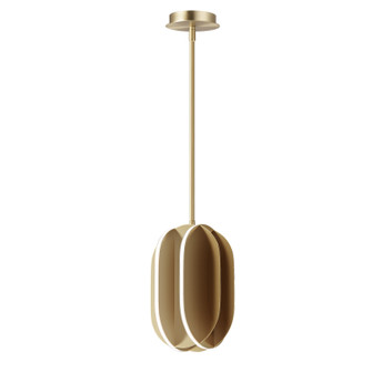 Interval LED Pendant in Satin Brass (86|E21484-SBR)