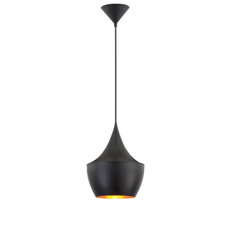 Piquito One Light Pendant in Matte Black (40|20438-012)