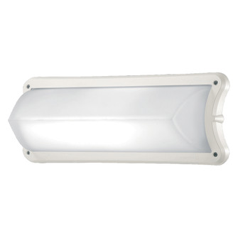 Vela One Light Wall/Flushmount in White (40|23870-017)