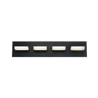 Olson LED Vanity in Matte Black (40|28021-024)