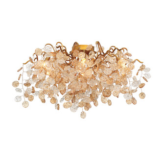 Campobasso Seven Light Flush Mount in Gold (40|29057-016)
