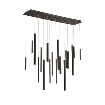 Santana LED Chandelier in Matte Black (40|31446-013)