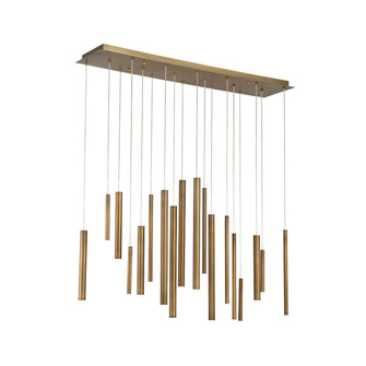 Santana LED Chandelier in Brushed Brass (40|31446-035)