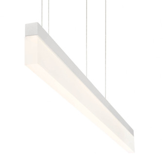 Tunnel LED Pendant in White (40|31467-023)