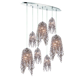 Danza Ten Light Chandelier in Chrome (40|31618-014)