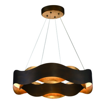 Vaughan LED Pendant in Bronze-Gold Mix (40|31783-019)