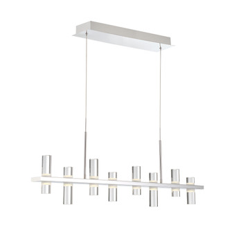 Netto LED Linear Chandelier in Chrome (40|33723-013)