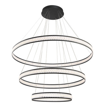 Forster LED Chandelier in Black (40|37090-012)