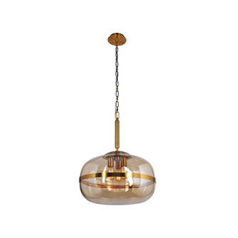 Nottingham Three Light Pendant in Antique Brass (40|37198-015)