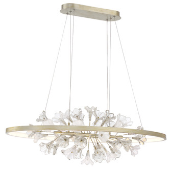 Clayton LED Chandelier in Brushed Silver (40|37344-016)