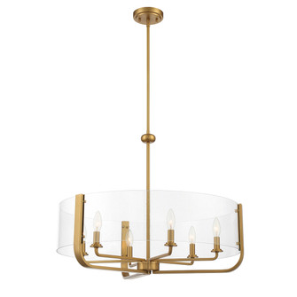 CAMPISI CAMPISI-CHD-6LT-28IN-GD-CL in Gold (40|38155-017)
