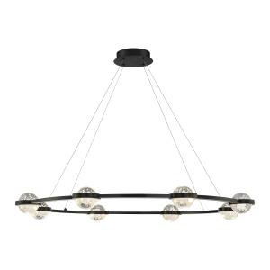 Circolo LED Chandelier in Matte Black (40|39309-013)
