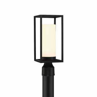 Ren One Light Outdoor Post Mount in Satin Black (40|41963-012)