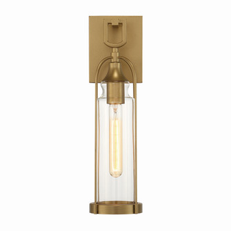 Yasmin One Light Outdoor Wall Sconce in Aged gold (40|42726-025)