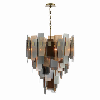 Cocolina 19 Light Chandelier in Brushed Brass (40|43876-013)