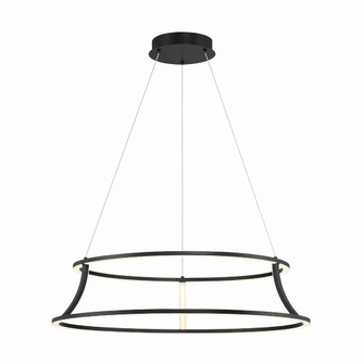 Cadoux LED Chandelier in Black (40|43886-012)